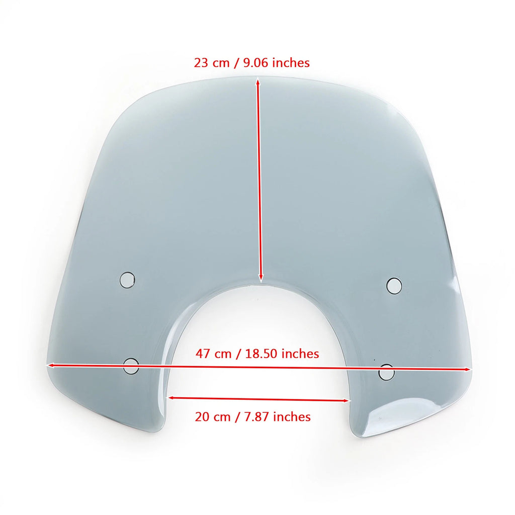 Windshield Windscreen for Vespa LX50 LX125 LX150 GT200 GTS300 (2006–2023)