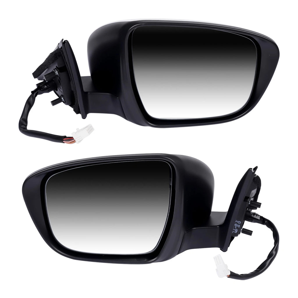 2X Heated Door Mirrors with Signal for Nissan Rogue (2014–2017)