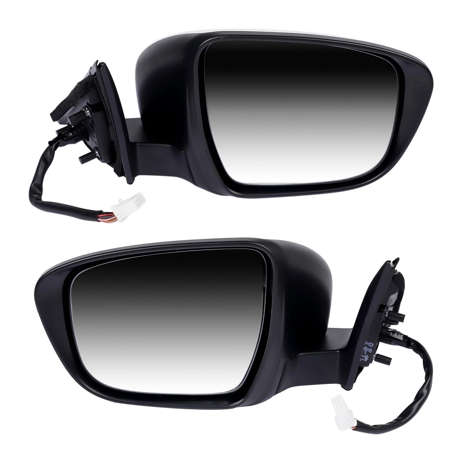 2X Heated Door Mirrors with Signal for Nissan Rogue (2014–2017)