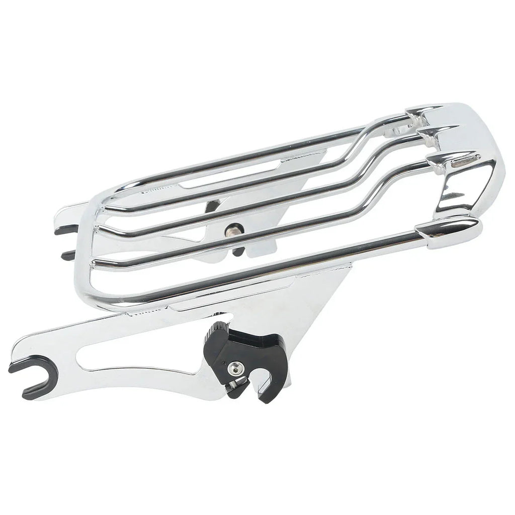 Chrome Two Up Luggage Rack for Harley Touring FLHR FLTR (2009-2022)