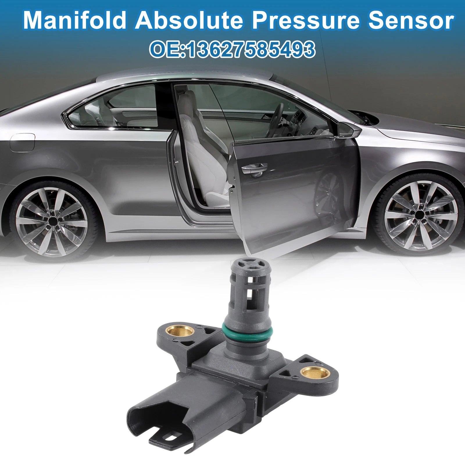 Manifold Absolute Pressure Sensor No. 13627585493 for BMW 550i (2011–2016)
