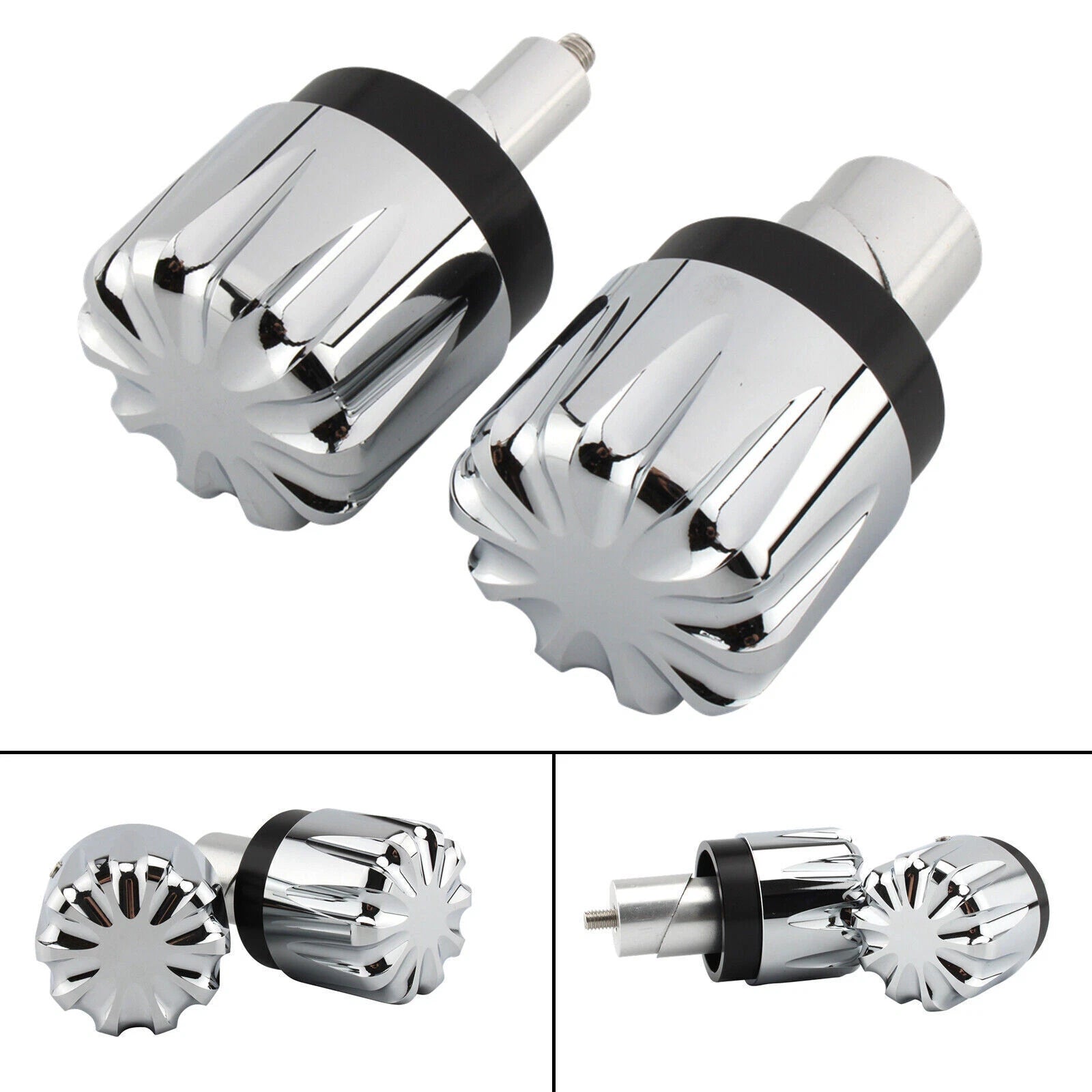 Axle Slider Wheel Protect Guard B-Chrome for BMW R Nine T R9T (2020–2021)