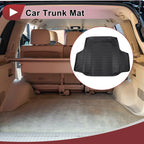 Cargo Liner Rear Trunk Mat for Honda Accord (2013–2017) TPE Long Grid Pattern
