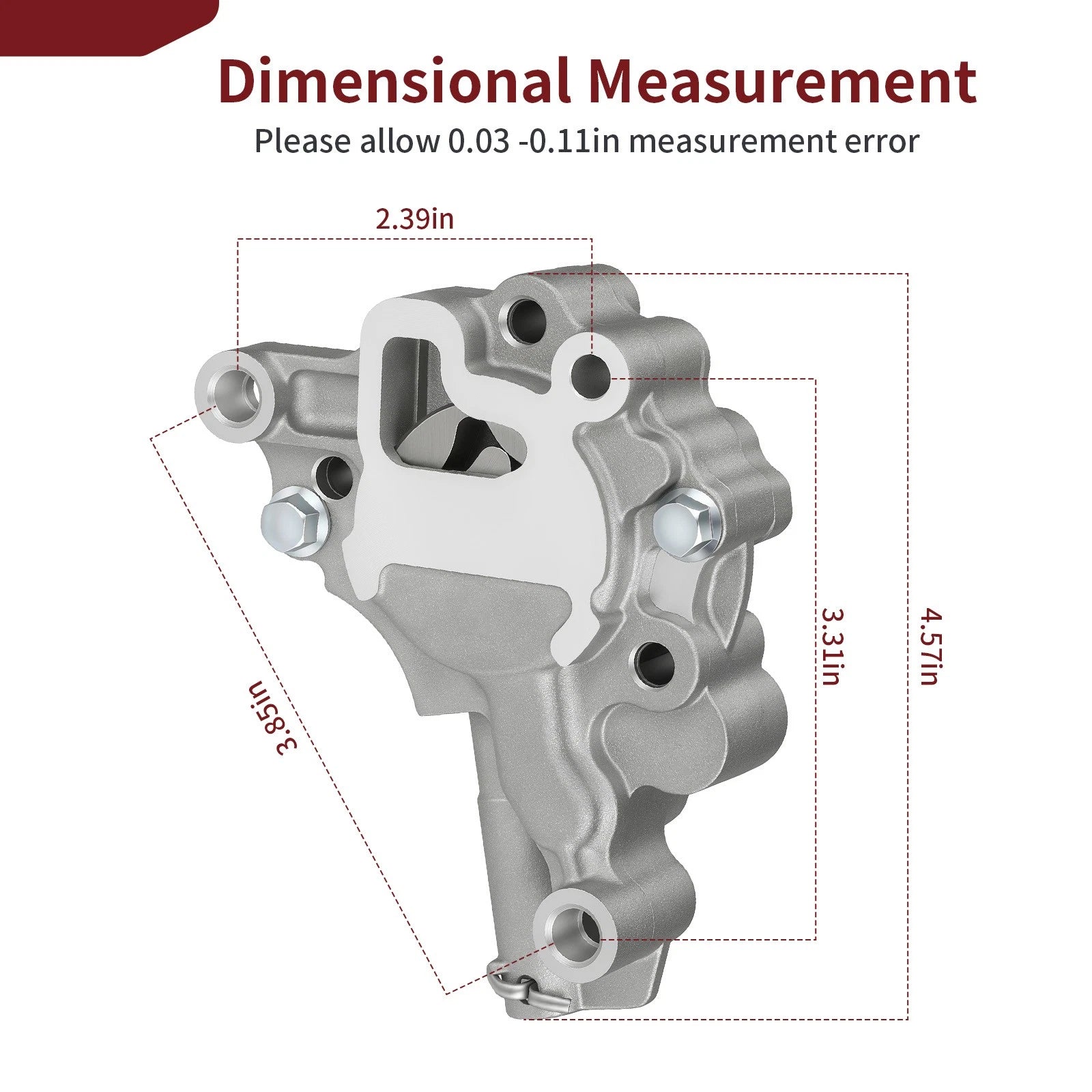 Oil Pump Assembly for Honda Sportrax 400 TRX400EX (1999–2008, 2009, 2012–2014)