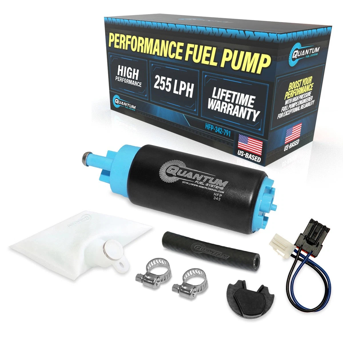 QFS Fuel Pump 255LPH Kit GSS342G3 for Subaru Outback (2000–2004)