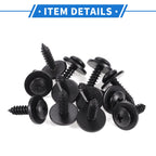12 Pcs Fender Liner Splash Shield Bumper Cover Screw for Honda Accord (2006–2007)