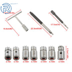 10Pcs Diesel Injector Seat Cleaner Tool Set for Auto