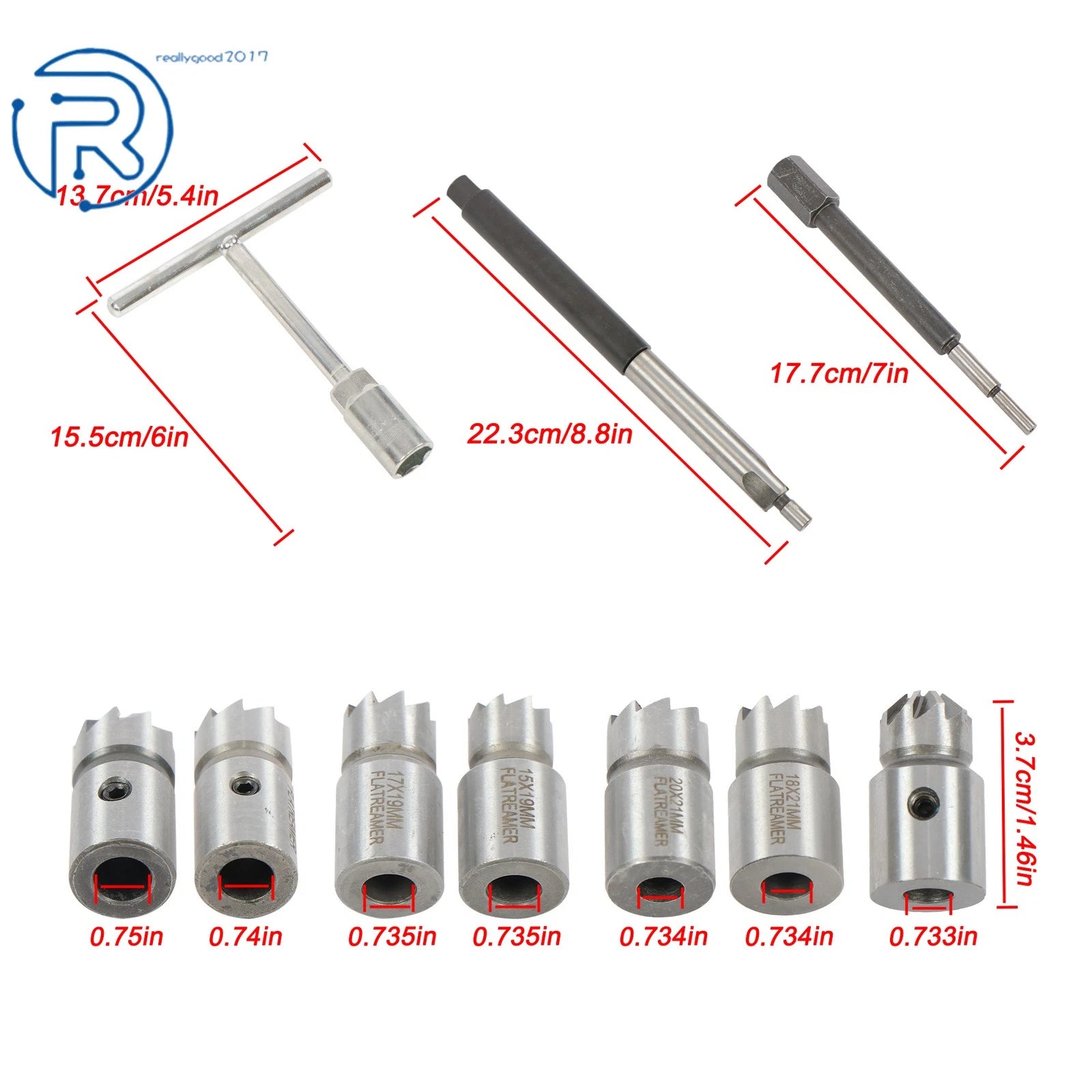 10Pcs Diesel Injector Seat Cleaner Tool Set for Auto