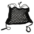 2 x Motorcycle Cargo Net Tool Accessory Car Hook Hold Bag Mesh Plastic Hooks
