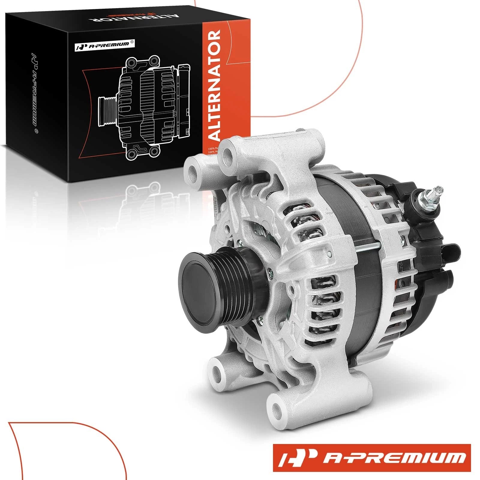 Alternator for Jeep Wrangler Gladiator (2020–2023) 240A 12V CCW
