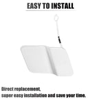 Tow Hook Eye Hole Cover for Mercedes Benz X204 GLK250 (2009–2015) White