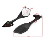 Rearview Mirror Long Stem LH & RH for Yamaha YZF R3 R25 (2015–2021) T9