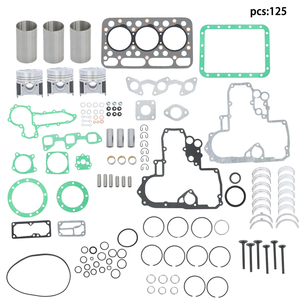 Engine Rebuild Kit for Kubota L2500 L2500DT L2500F L2600 L2600F
