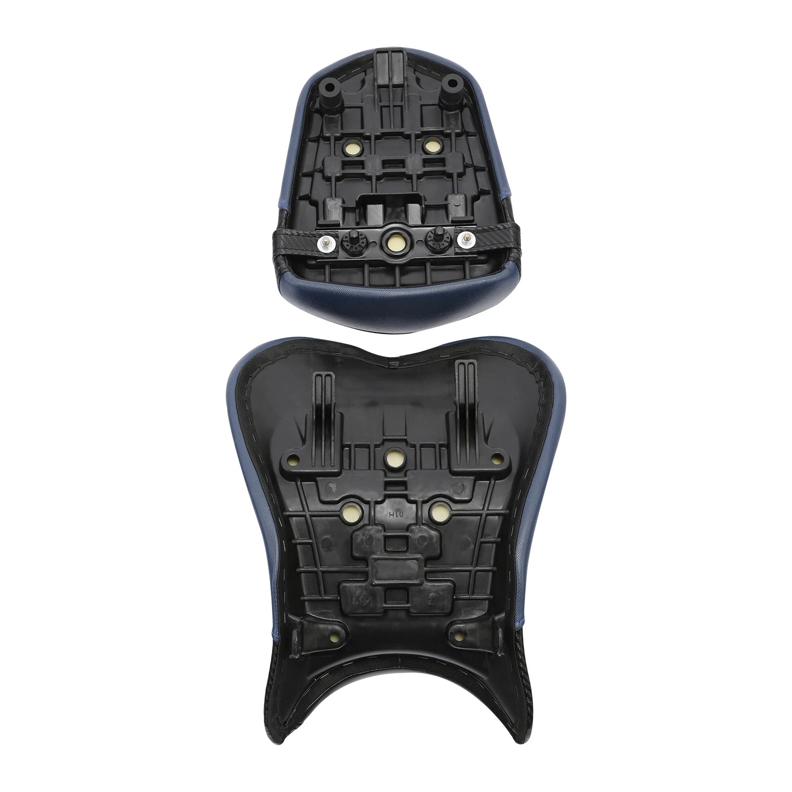 Driver & Passenger Seat for Suzuki GSXR600 GSXR750 (2006–2007) Black Blue