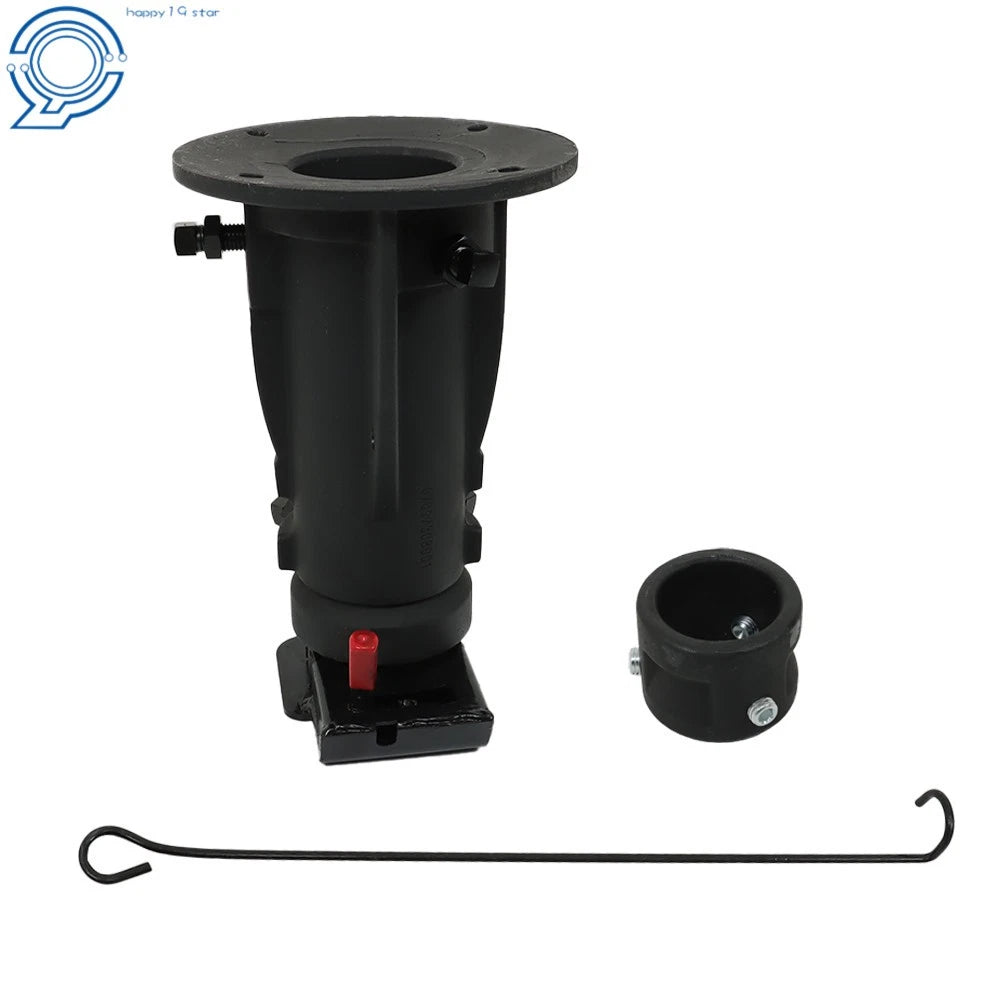 Adjustable 5th Wheel to Gooseneck Adapter for Trucks (12-16" Height)