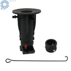 Adjustable 5th Wheel to Gooseneck Adapter for Trucks (12-16" Height)
