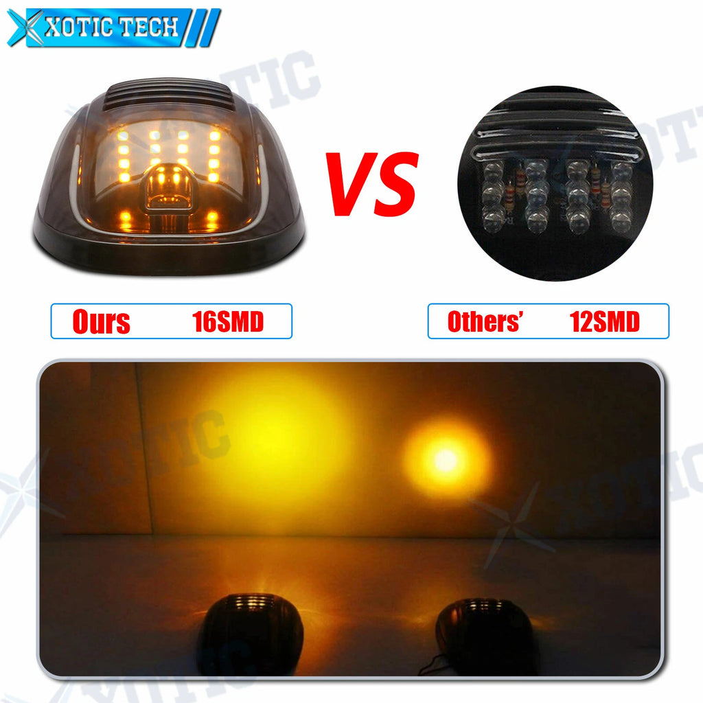Smoked Lens Rooftop Cab Running Light LED 3000K for Dodge Ram (2013-2018)