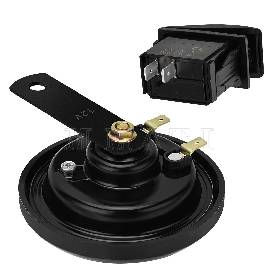 Horn Kit w/ Switch for Kawasaki Mule Pro-MX (2019–2024) 99994-1176