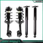 Set of 4 Rear Struts & Front Shocks for Honda Odyssey (2005–2007)