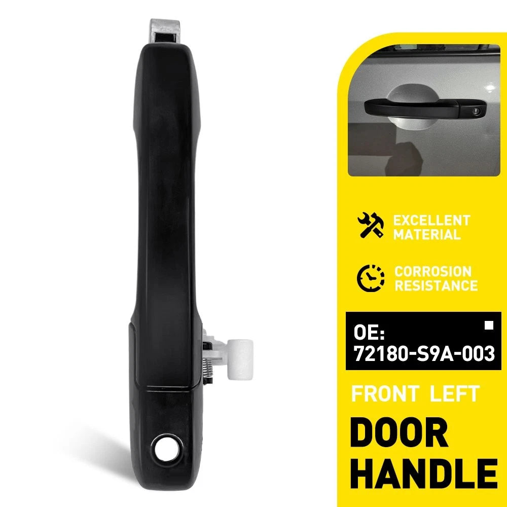 Front Left Exterior Door Handle for Honda CR-V (2002–2006) Taupe Black