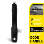 Front Left Exterior Door Handle for Honda CR-V (2002–2006) Taupe Black