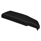 Console Lid Cover for Lincoln Town Car (2003–2011) PVC Carbon Beige Stitch