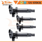 Set of 4 Ignition Coils for Toyota Corolla Celica (2000–2008)