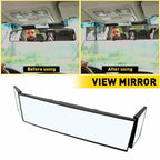 390mm Foldable Rear View Mirror for Universal Vehicles (2010–2023)