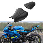 Black Rider Driver Passenger Pillion Seat for Suzuki GSXR1000 (2017–2024)