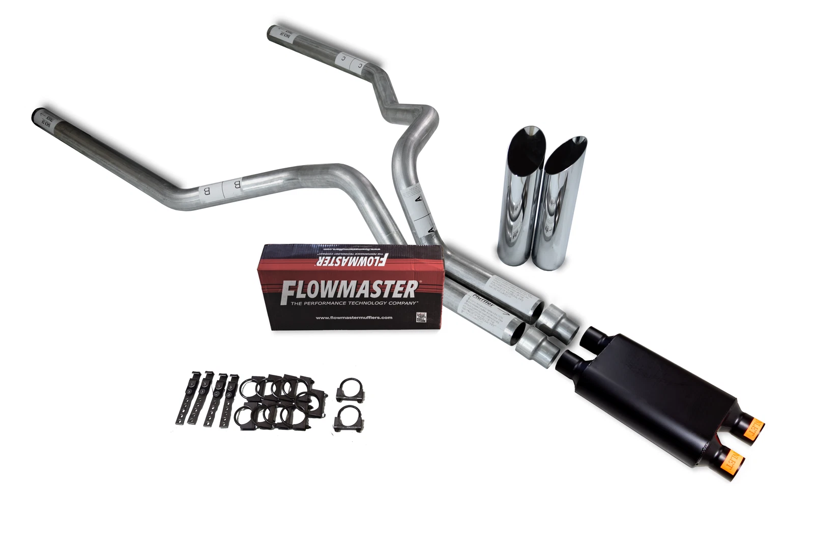 Flowmaster Original 40 Dual Exhaust for Chevrolet GMC Truck 6.0/8.1L (00–06)