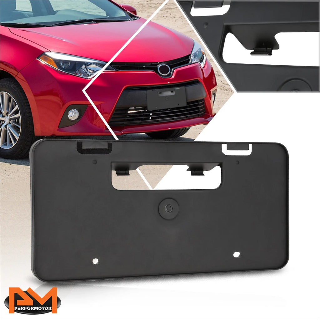 Tow Hook License Plate Mounting Bracket for Toyota Corolla (2014–2016)
