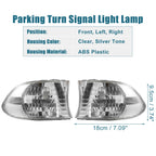 Pair Clear Turn Signal Light for BMW E38 7 Series (1999–2001)