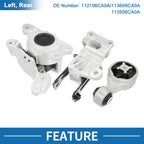 Engine Motor Trans Mount Set for Nissan Altima 2.5L (2019–2023)