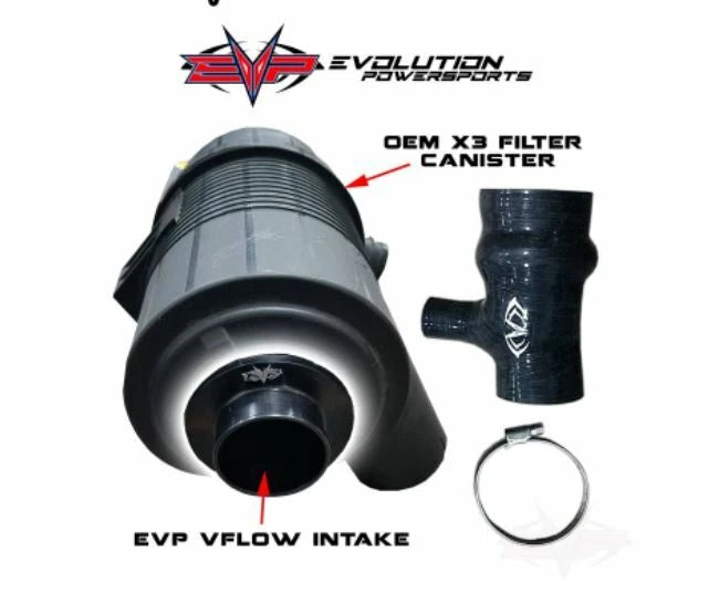 Evo V Flow Silicone Intake for Can-Am Maverick X3 (2017–2019)