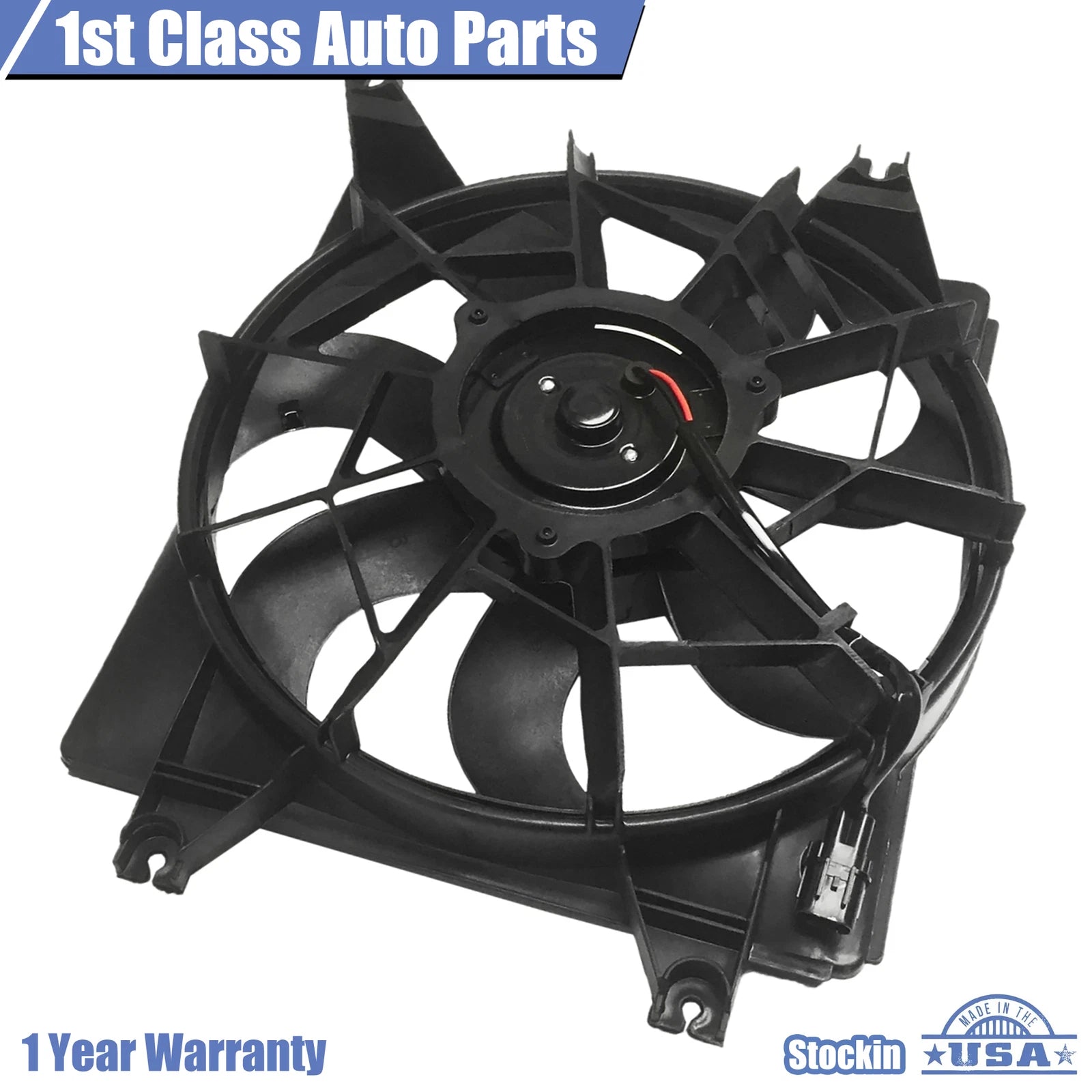 Radiator Cooling Fan Assembly for Hyundai Accent (1995–1999)