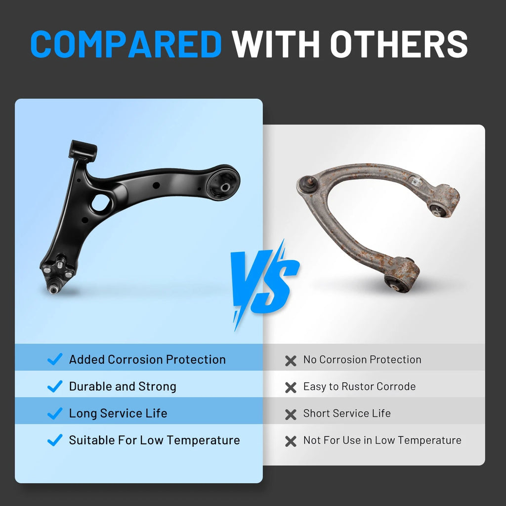 Front Lower Control Arms with Ball Joints Pair for Toyota Corolla (2014-2019)