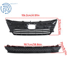 Grille Bumper Fog Light Kit for Honda Odyssey (2018-2020) Chrome Frame