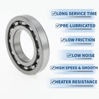 Deep Groove Ball Bearing P5 for Scooter Skateboard Wheel (30x55x9mm)