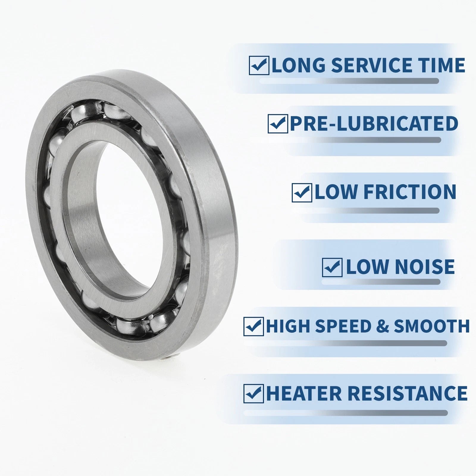 Deep Groove Ball Bearing P5 for Scooter Skateboard Wheel (30x55x9mm)
