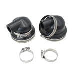 Set of 2 Heat Exchanger End Caps for Volvo Penta MD 2030 (Replacement 3580326, 145536370)