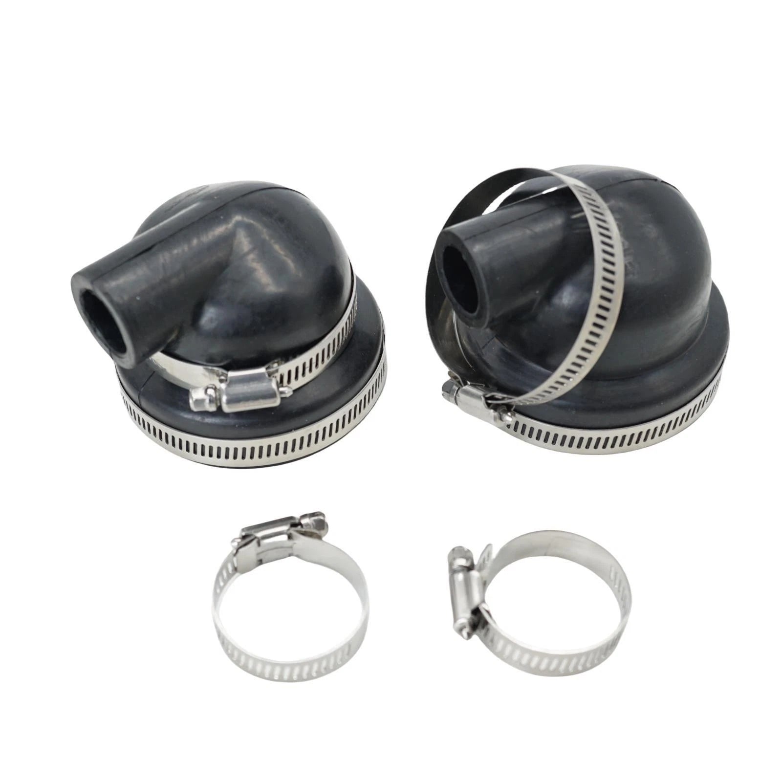 Set of 2 Heat Exchanger End Caps for Volvo Penta MD 2030 (Replacement 3580326, 145536370)