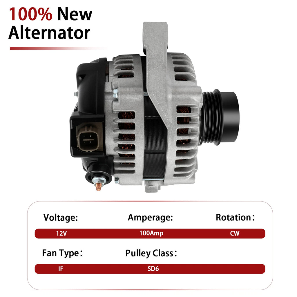 Alternator for Scion TC (2011-2016) 100 Amp