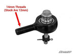 SuperATV Heavy Duty Tie Rod Kit for Polaris RZR S 800 / RZR 4 800 (2008–2014)