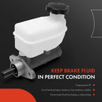 Brake Master Cylinder with Reservoir & Sensor for Kia Sorento (2004–2006)