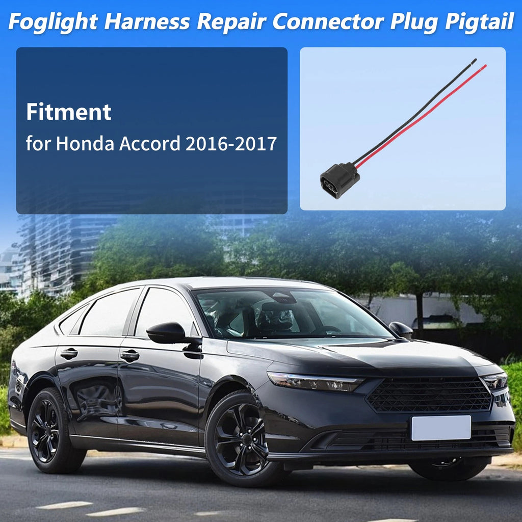 Foglight Harness Repair Connector Plug Pigtail for Honda Accord (2016–2017)