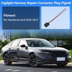 Foglight Harness Repair Connector Plug Pigtail for Honda Accord (2016–2017)