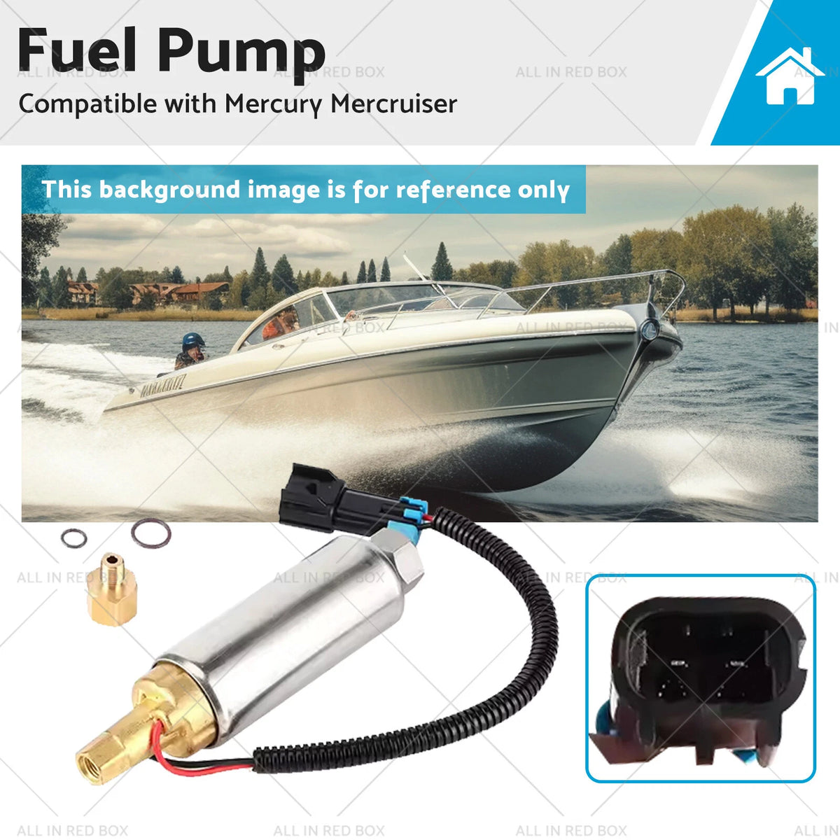 Fuel Pump for Mercury Mercruiser 4.3 5.0 5.7 V6 V8 (861155A3)