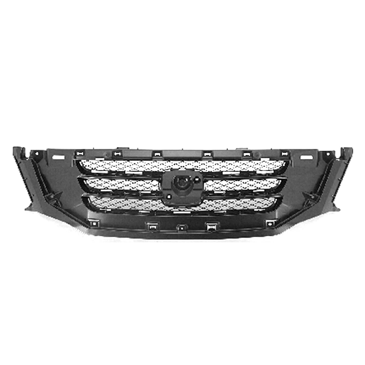 Replacement Black Matte Plastic Front Grille For 2008-2010 Honda Odyssey