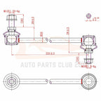 10pcs Front Suspension Control Arm Kit for Volvo S60 V70 (2001–2007)