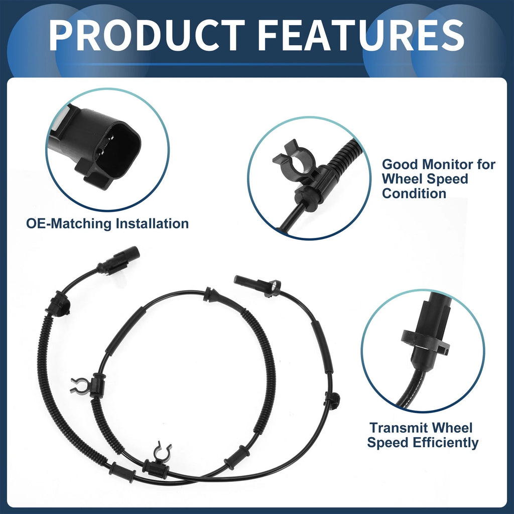 ABS Wheel Speed Sensor No.BL3Z2C190B for Ford F-150 (2011–2014) Rear Left